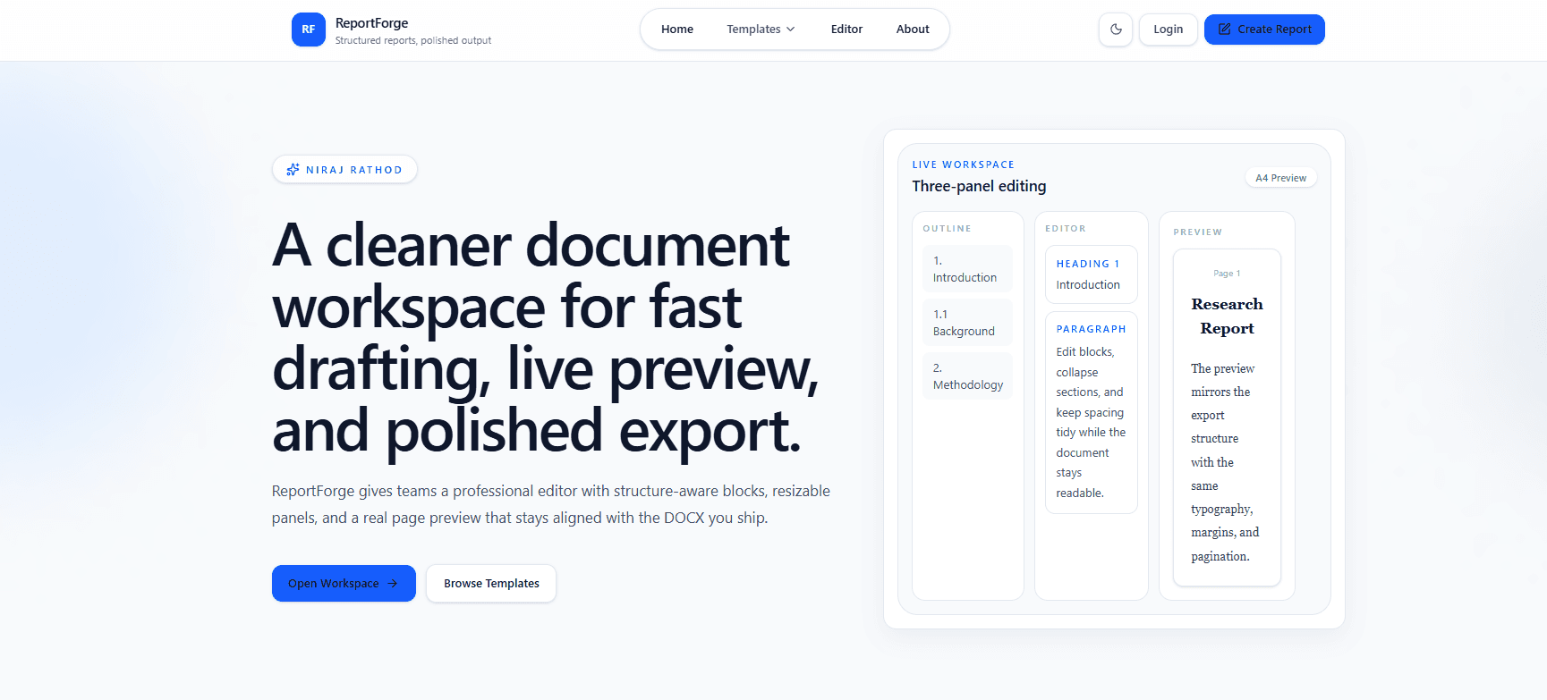 ReportForge